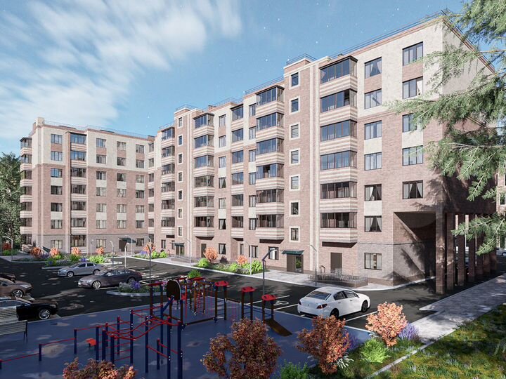 1-к. квартира, 42,4 м², 6/7 эт.