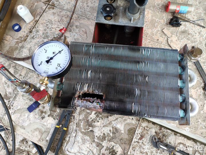 Пайка меди, ремонт теплообменников