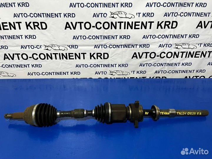 Привод передний правый Nissan Teana TNJ31 QR25