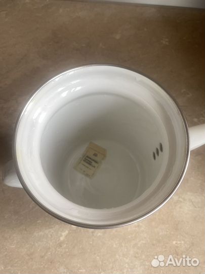Эмалированная посуда СССР новая