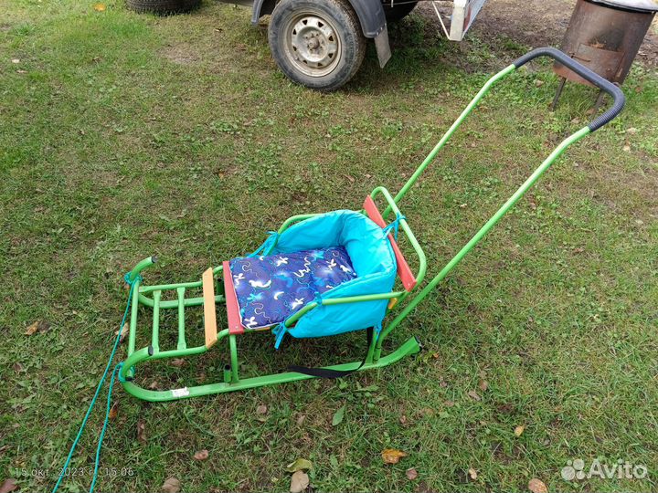 Детские зимние санки