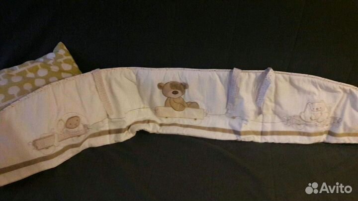 Бортики + одеялко в кроватку
