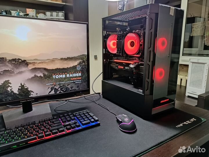 Игровой топ комп RTX3070 Ti+ Intel I5 12400F
