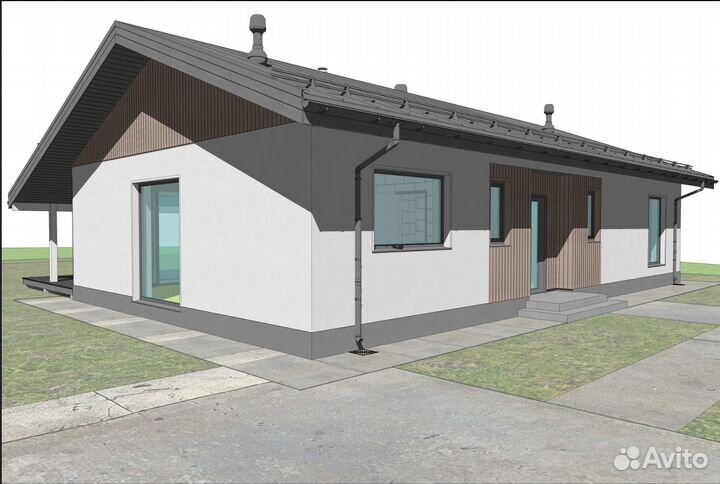 Проект дома Лофтхаус