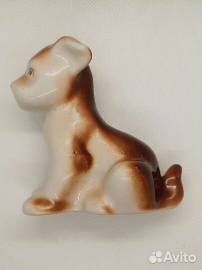 Фарфоровая статуэтка Щенок СССР