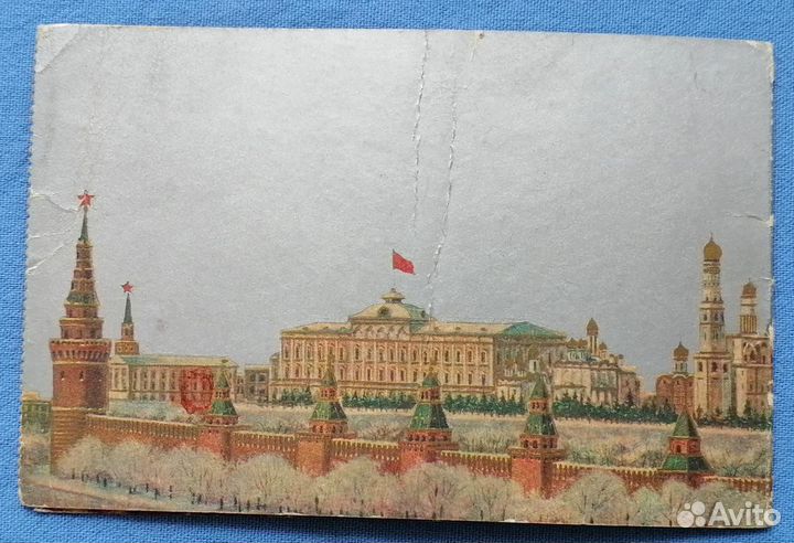 Пригласительный билет на ёлку 1956 СССР