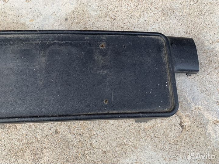 Накладка переднего бампера под номер VW Passat B5