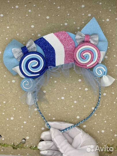 Ободок Конфетка Карамелька Зефирка Леденец