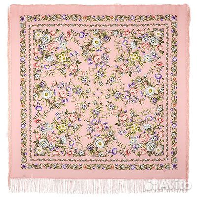 Павловопосадский платок шелковый