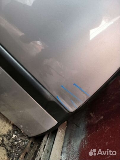 Рено лагуна 2 дверь задняя правая серебро