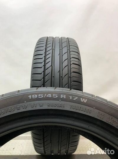 Continental ContiSportContact 5 195/45 R17 81W