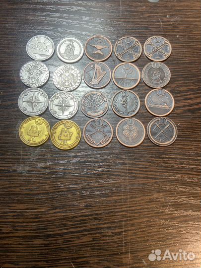 Монеты из магазина