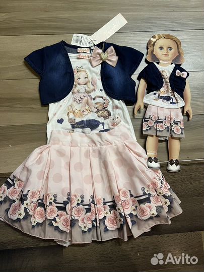 Комплект на девочку 3год и 4 новый