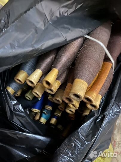 Нитки вязальные