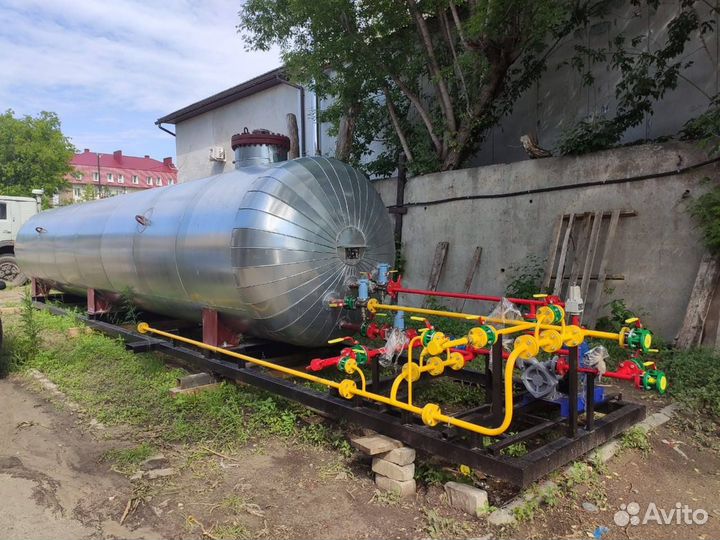 Модульная агзс. Модуль 10 кубов