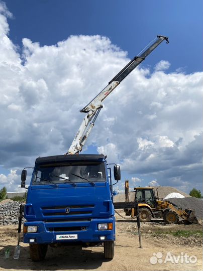 КАМАЗ 65117 с КМУ, 2011