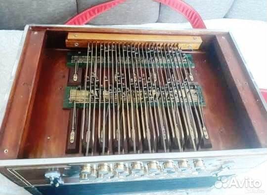 Гармонь Нижегородская цельнопланочная. До-мажор