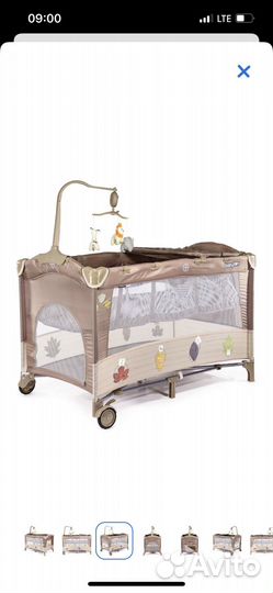 Детская кровать манеж бу