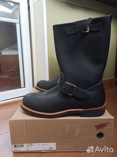 Сапоги Red Wing Engineer Black Harness