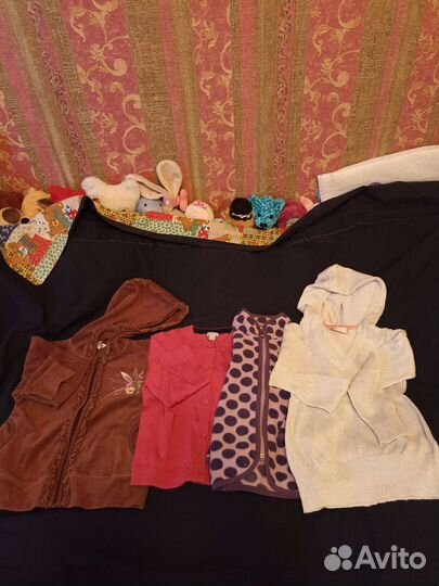 Вещи пакетом для девочки 104-110