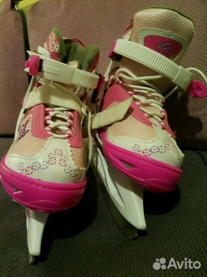 Коньки раздвижные для девочки