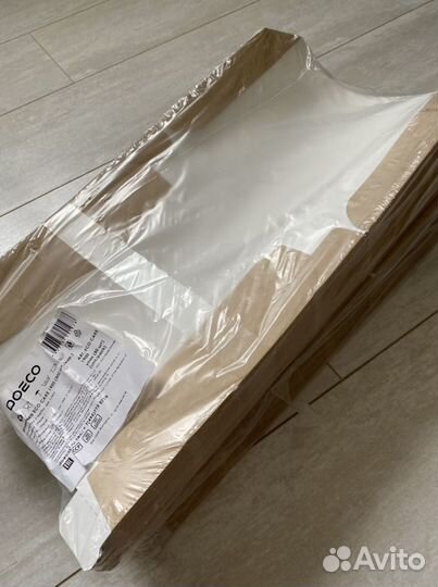 Крафт коробки с окошком 23*14*6