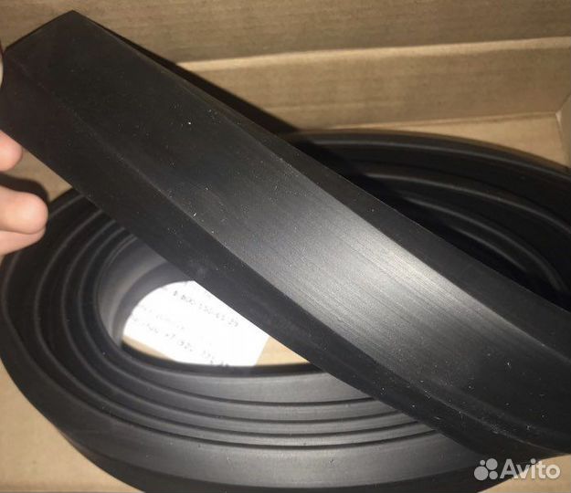 Универсальная резиновая губа на бампер