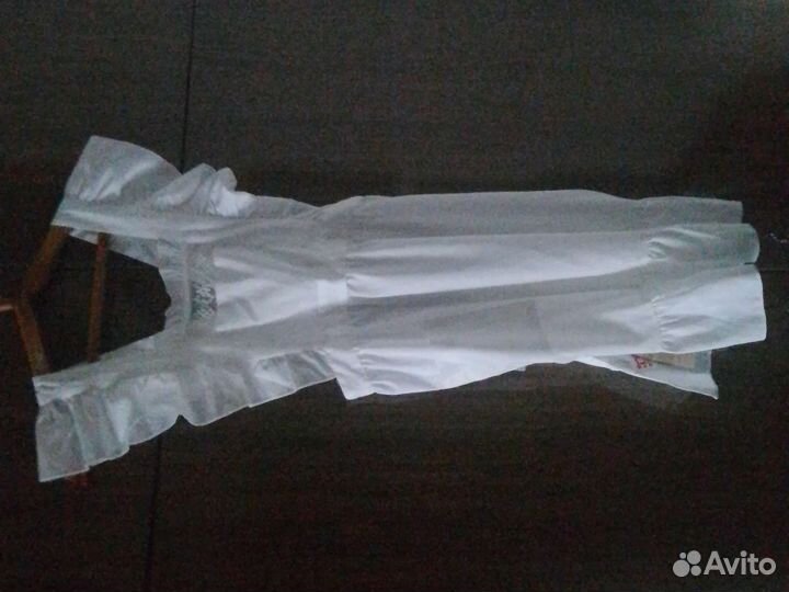 Белый школьный фартук СССР