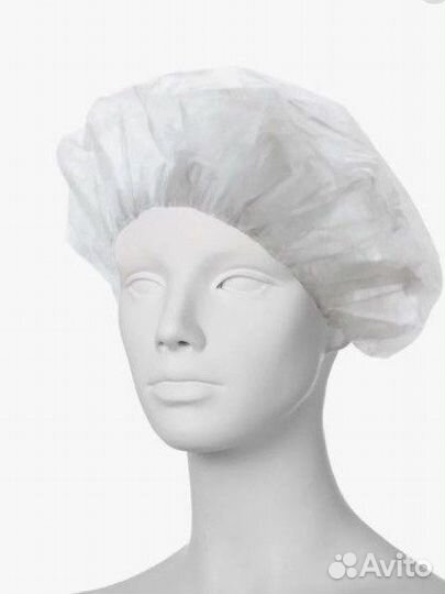 Одноразовая шапочка Берет