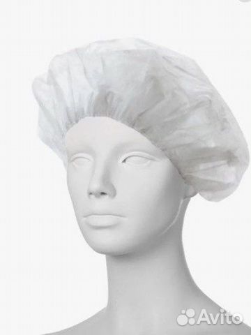 Одноразовая шапочка Берет