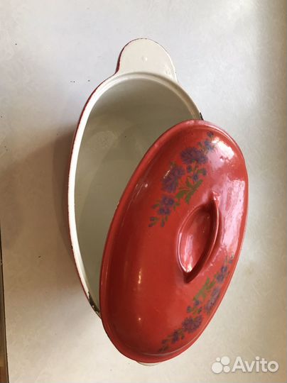 Утятница чугунная СССР