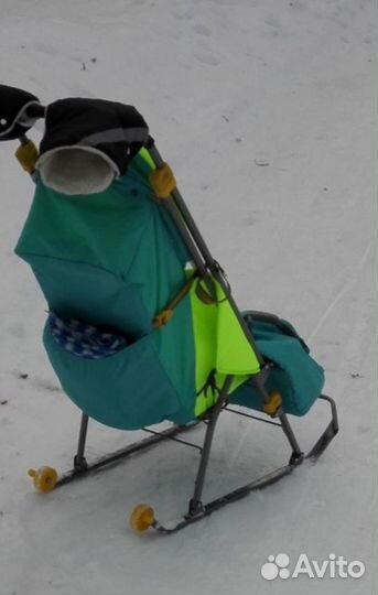 Санки-коляска Тимка Люкс