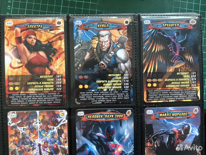 Карточки Человек-паук 