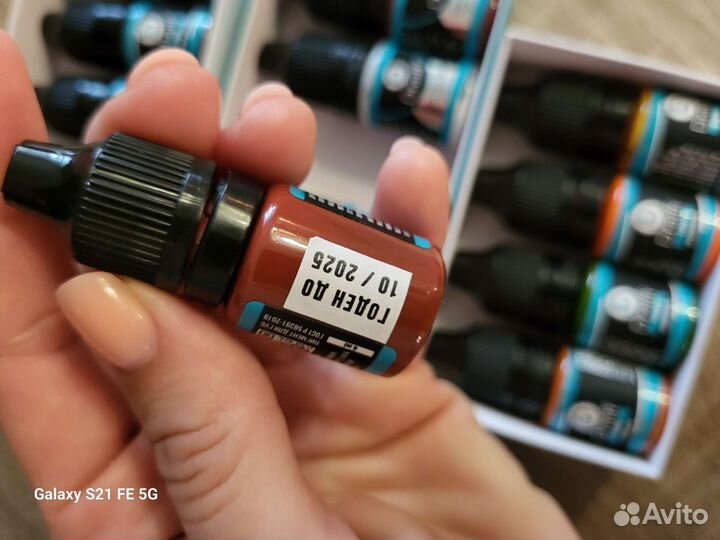 Пигменты для татуажа бровей