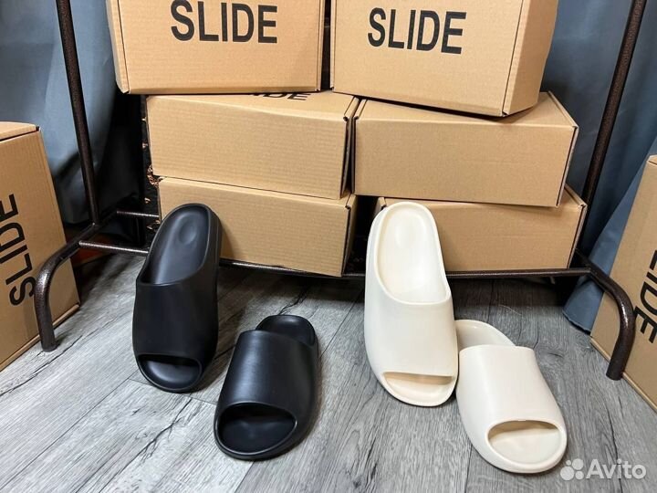 Тапочки Adidas yeezy slide