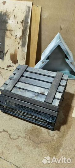 Ящик деревянный подарочный