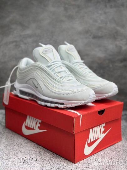 Кроссовки Nike air max 97 white