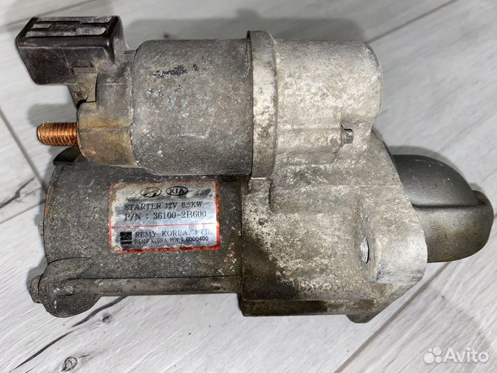 Стартер Оригинальный Hyundai/KIA (9 зубов)