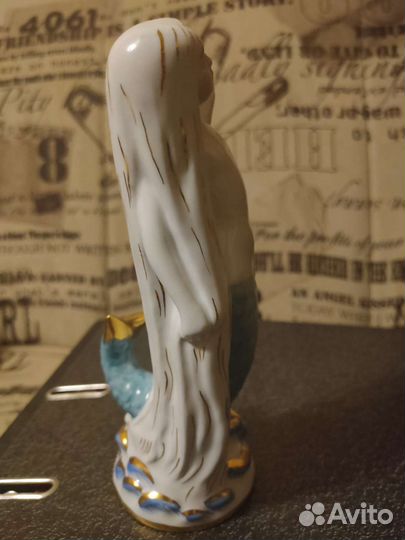 Фарфоровая статуэтка Русалочка лфз