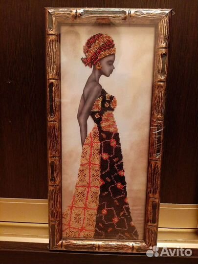 Вышивка бисером ручной работы