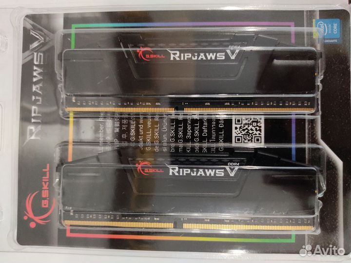 G.Skill DDR4 32Gb 4000Mhz Ripjaws V Black