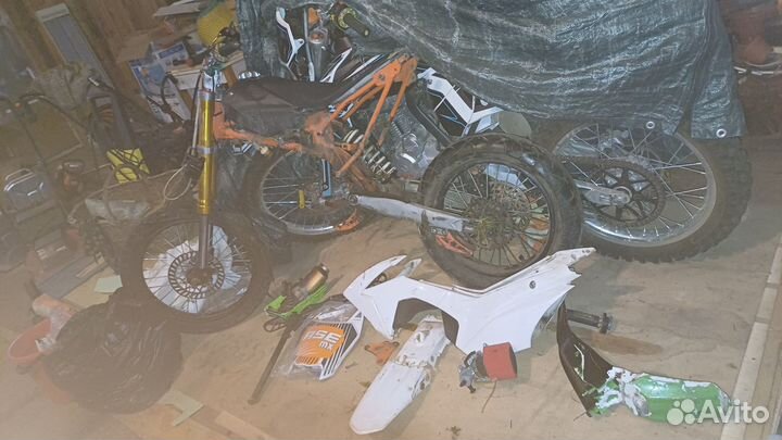Питбайк на разбор