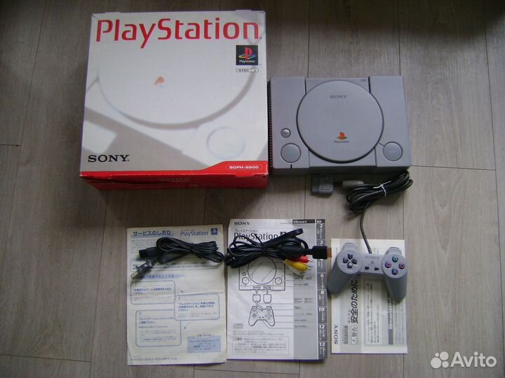 Sony playstation 1 в коробке