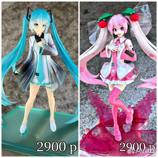 Аниме фигурки Мику и другие оригиналы