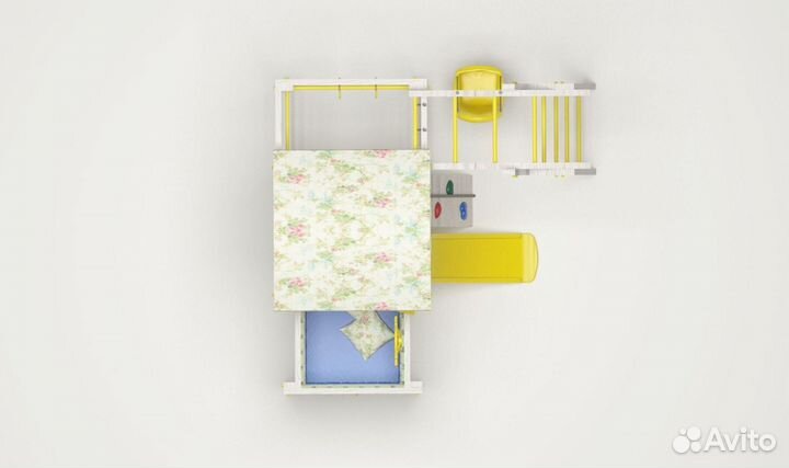 Развлекательный центр Baby 2 оливковый