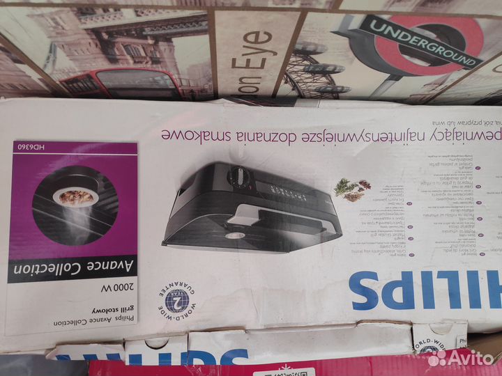 Электрогриль Phillips hd630