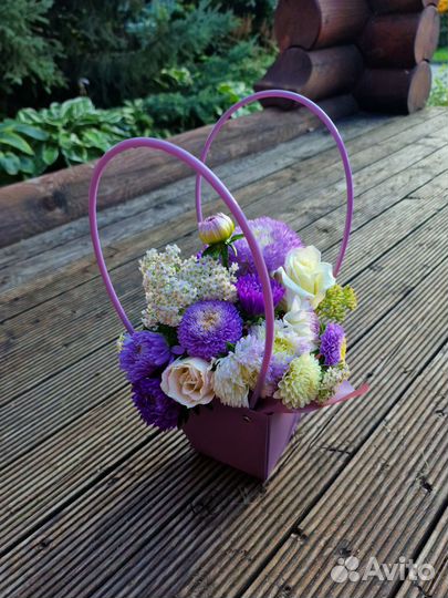 Букеты из живых цветов под заказ