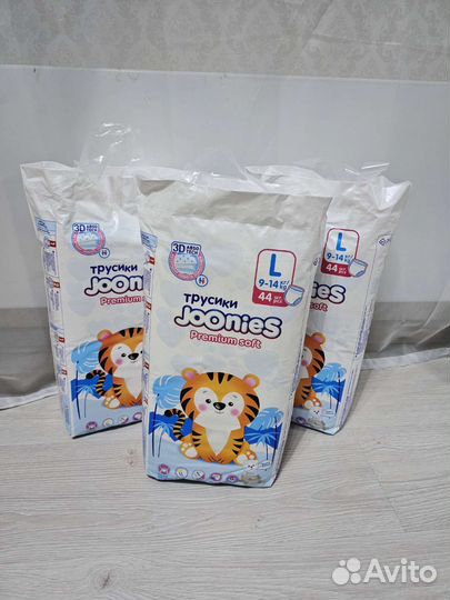 Подгузники трусики joonies L
