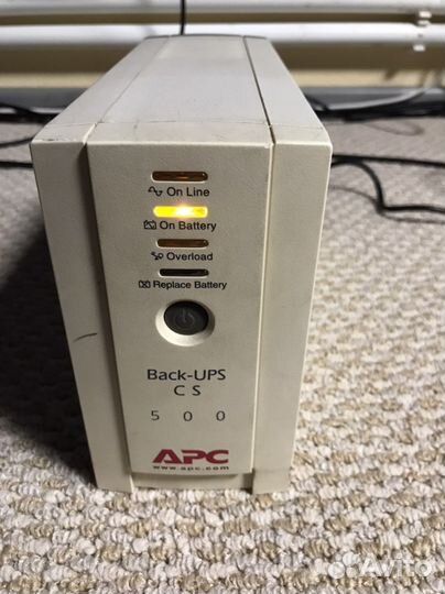 Ибп APC Back-UPS CS 500