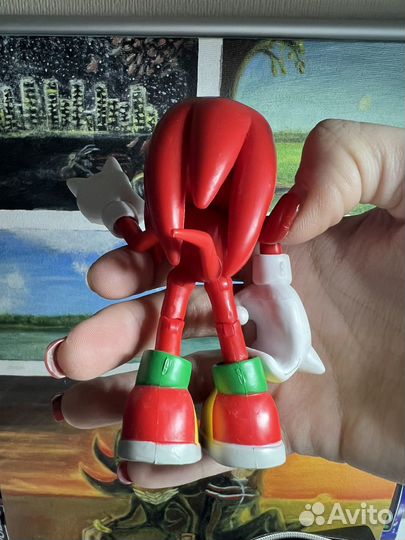 Sonic The Hedgehog, Knuckles / Наклз, фигурка